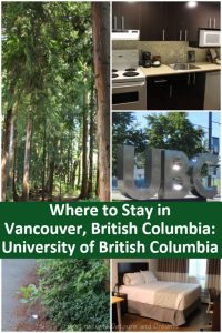 Where to stay in Vancouver, British Columbia: Accommodations at University of British Columbia on its beautiful campus offer an affordable option to hotels in Vancouver, British Columbia #Canada #Vancouver #BritishColumbia #accommodations