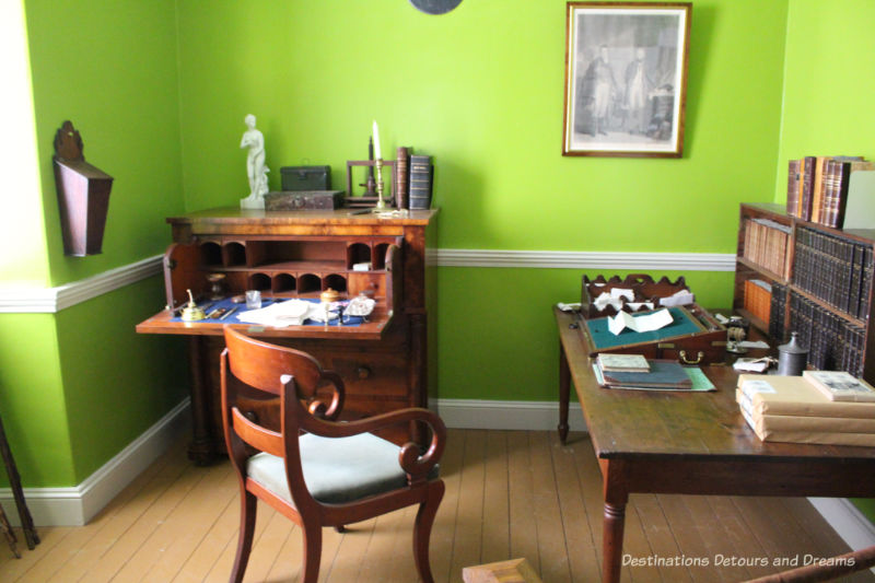 Office inside Lower Fort Garry Big House