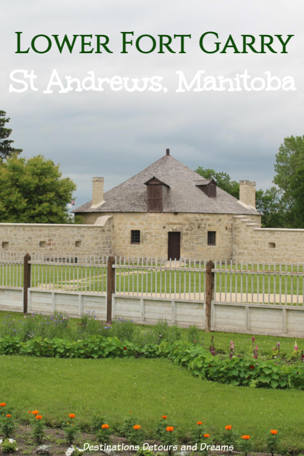 The restored Lower Fort Garry National Historic Site, near Winnipeg, Manitoba, recreates life in the 1850s fur-trade era. #Manitoba #Winnipeg #museum #NationalHistoricSite #Canada 