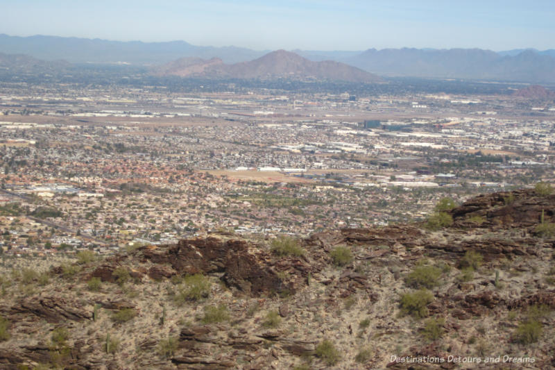 View of Phoenix from South Mountain