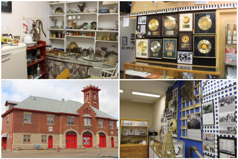 Displays at the St. Vital Museum in Winnipeg, Manitoba