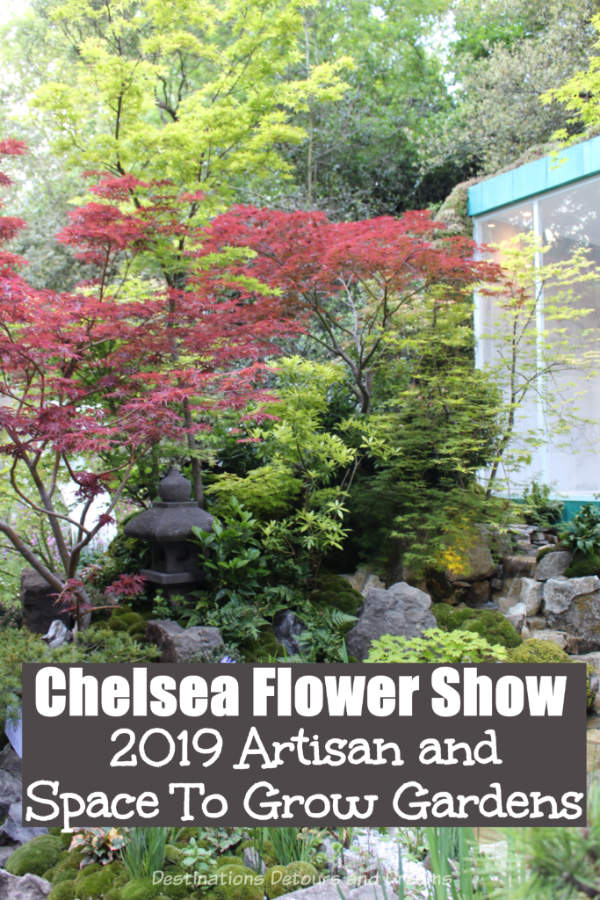 About the Artisan and Space To Grow Gardens at the 2019 Chelsea Flower Show #ChelseaFlowerShow #London #England #garden