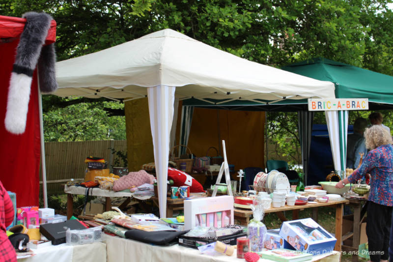 Bric-a-Brac Stall at an English Village Fête