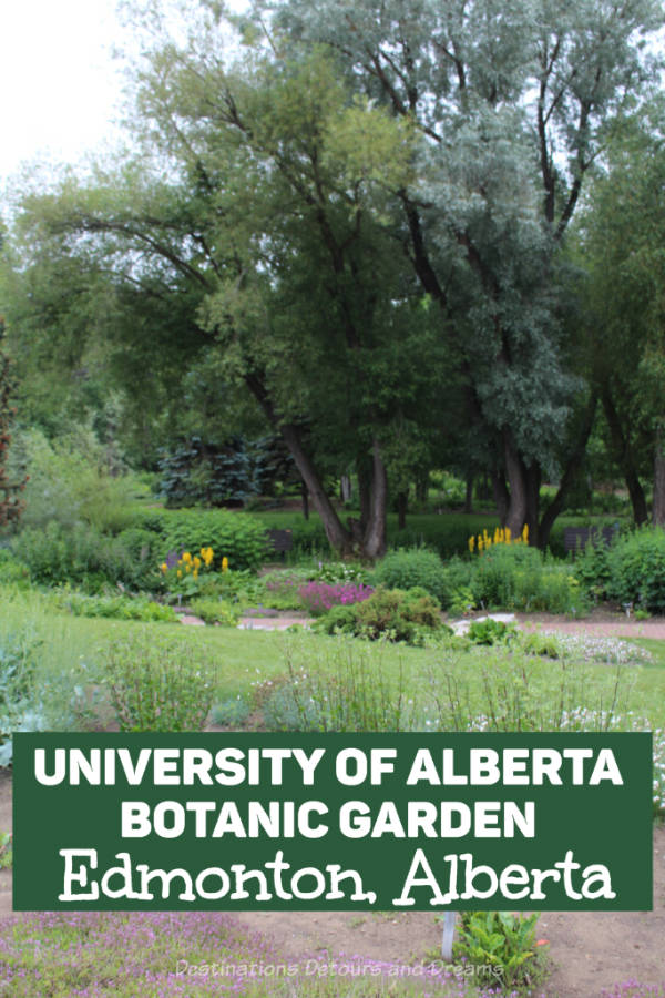 University of Alberta Botanic Garden just outside Edmonton, Alberta is an award-winning visitor attraction containing a wide diversity of plants, specialized gardens, and indoor showhouses #Alberta #Edmonton #garden #Canada