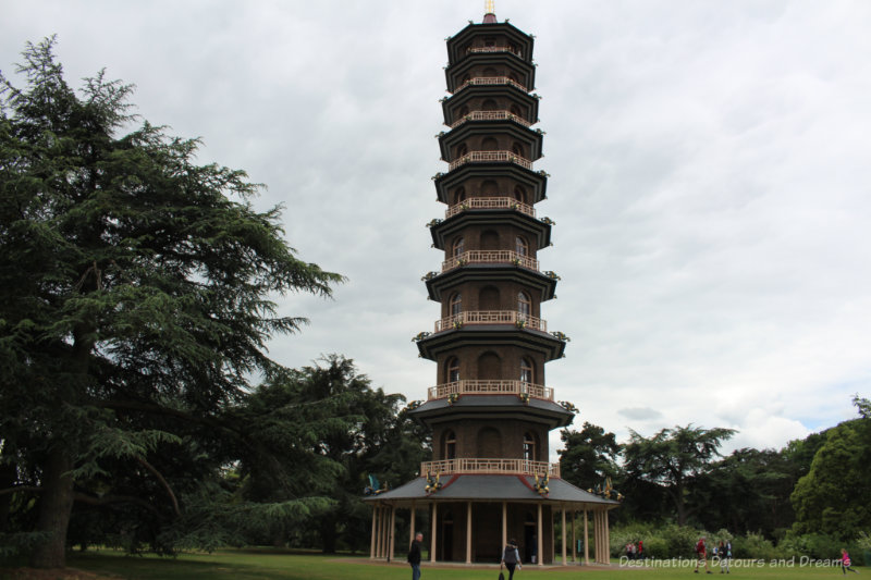 A ten-storey pagoda at Kew Gardens