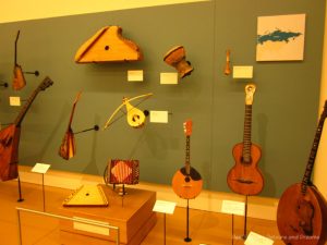 Collection of instruments at the Musical Instruments Museum in Phoenix