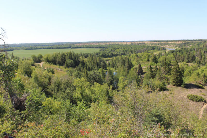 Landscape around Spirit Sands, Manitoba