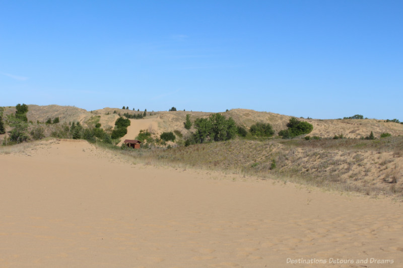 The sand dunes of Spirit Sands, Manitoba