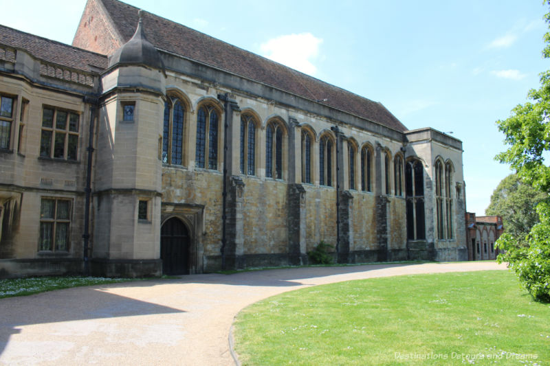 Medieval brick building - Great Hall at Eltham Palace