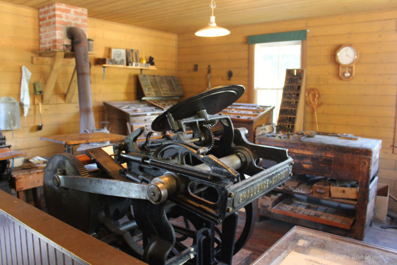 Old printing equipment