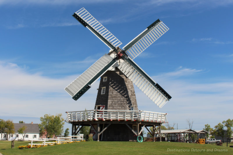 Windmill at the Mennonite Heritage Village