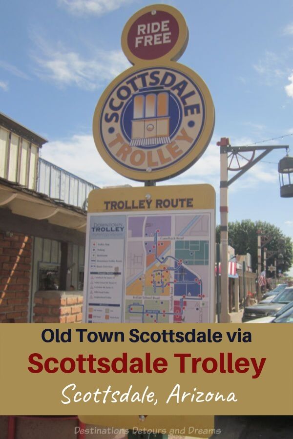 Exploring Old Town Scottsdale, Arizona and beyond on the Scottsdale Trolley #Arizona #Scottsdale #trolley