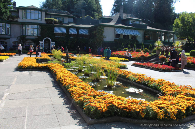 Italian Garden at The Butchart Gardens