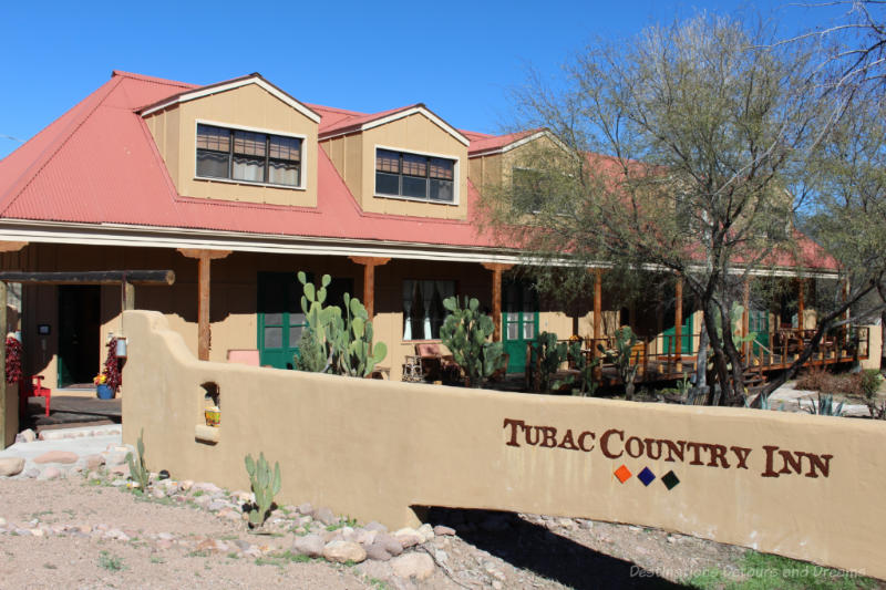 Adobe inn at Tubac