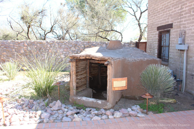 Tubac Arts Pit House Hohokam pit house
