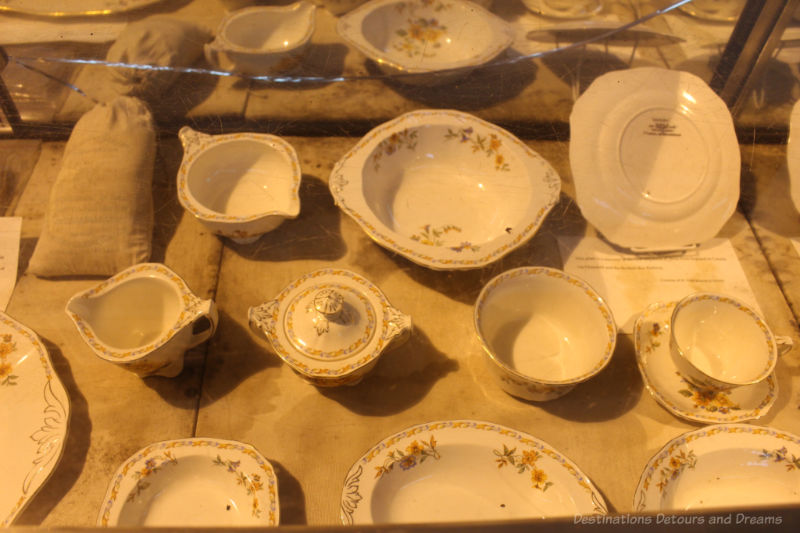 Winnipeg Railway Museum China China on display at Winnipeg Railway Museum