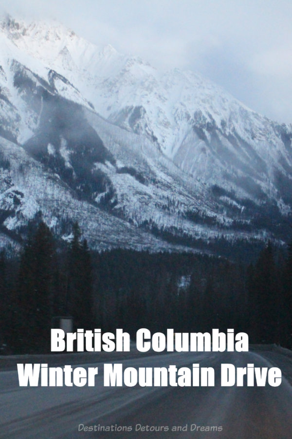 British Columbia Winter Mountain Drive: Photographs of a winter's drive through the mountains of British Columbia, Canada #Canada #BritishColumbia #ExploreBC #roadtrip #winter