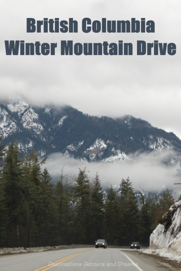 British Columbia Winter Mountain Drive: Photographs of a winter's drive through the mountains of British Columbia, Canada #Canada #BritishColumbia #ExploreBC #roadtrip #winter