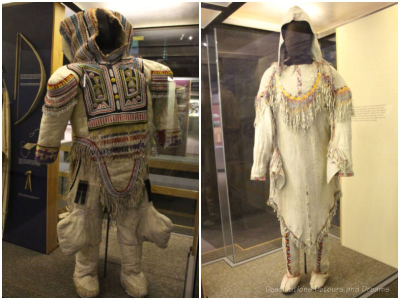 Inuit and Dene traditional costumes