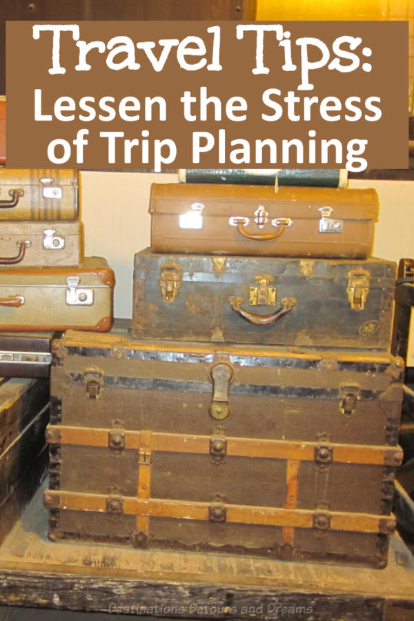 Travel Tip: Take the Stress Out of Trip Planning #traveltip #travelplanning