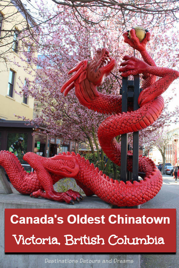 Canada's oldest Chinatown in Victoria, British Columbia is alive with history, culture, and modern commerce #Victoria #BritishColumbia #Canada #Chinatown #history #touristattraction