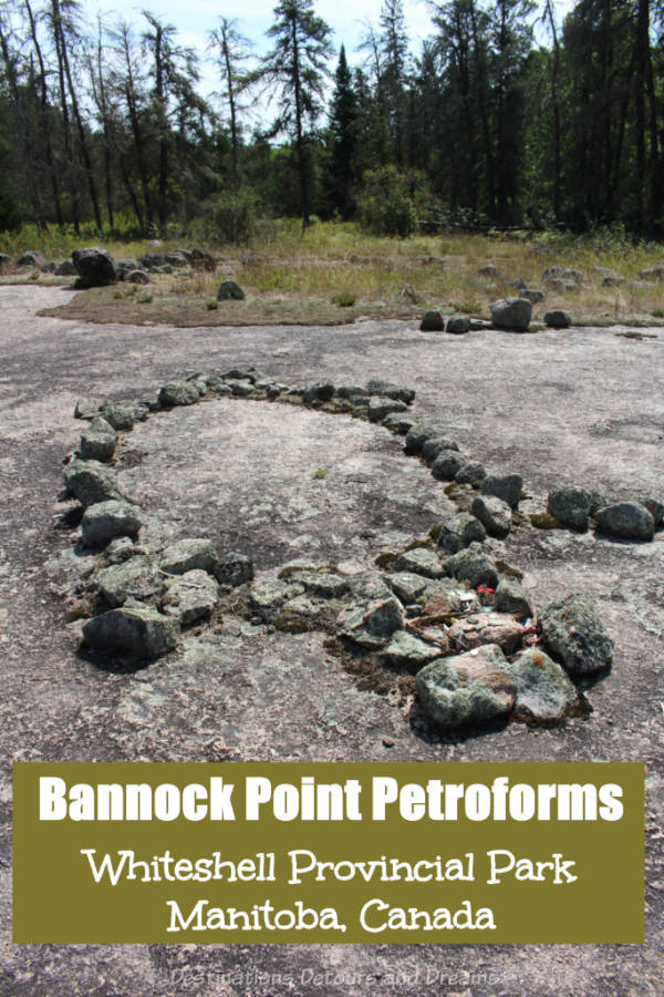 Bannock Point Petroforms: prehistoric rock figures in Whiteshell Provincial Park, Manitoba, Canada