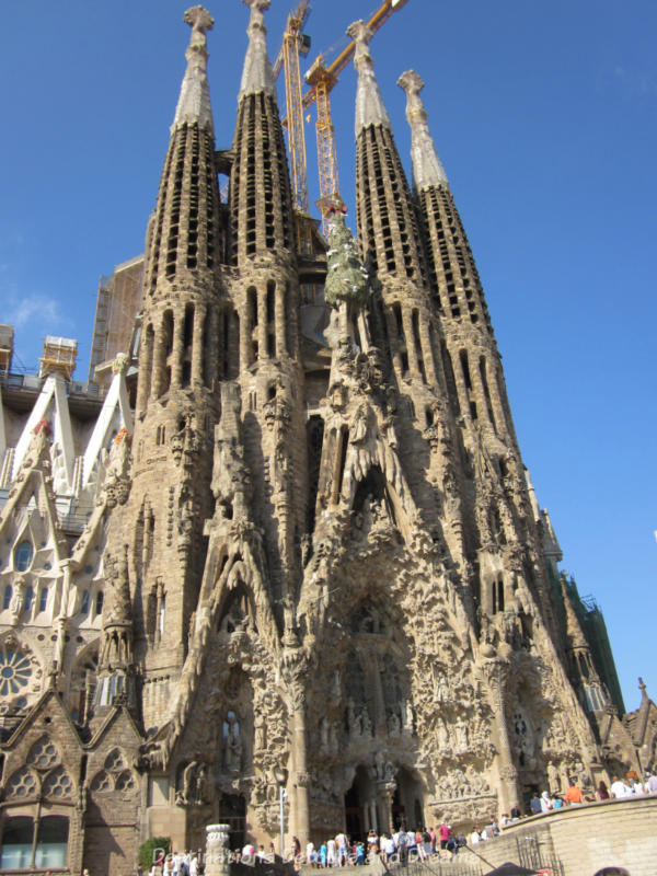 La Sagrada Família in Barcelona Spain