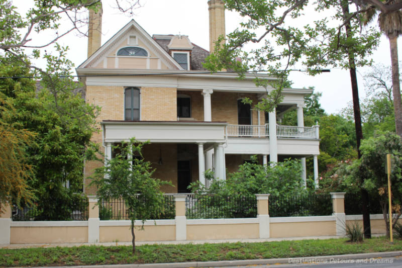 Brick masonry neoclassical heritage home