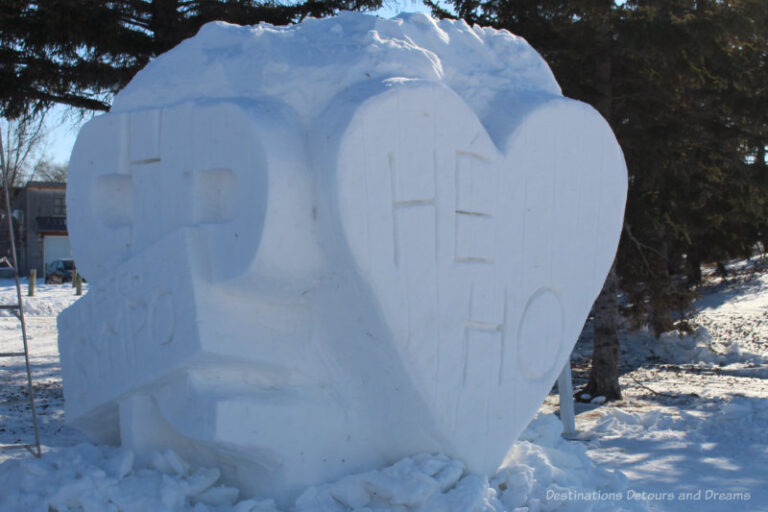 Winnipeg Festival Snow Sculptures