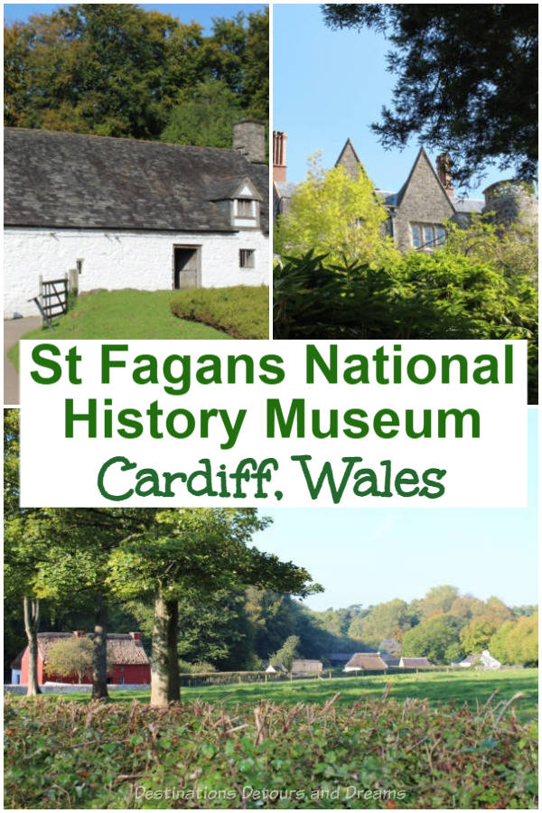 A Walk Through Welsh History. The outdoor St Fagans History Museum in Cardiff, Wales offers a look in Welsh history of all walks of life from Celtic times to present day