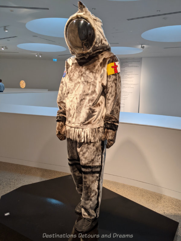 Sealskin space suit by Jesse Tunglik