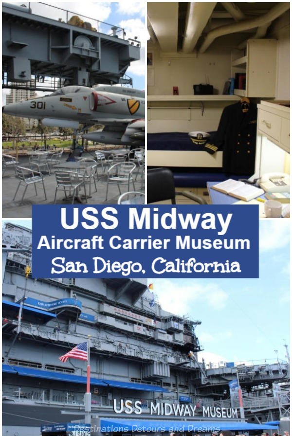 USS Midway Museum in San Diego: A historic U.S. aircraft carrier, now moored in San Diego, California, as a museum showcasing the on-board life and history of aircraft carriers is worth visiting.
