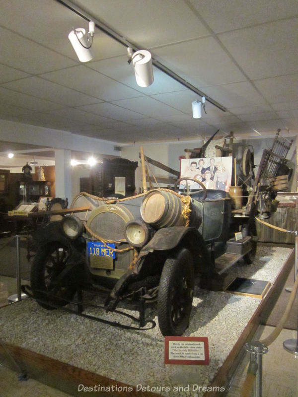 Beverly Hillbillies car on display at the Ralph Foster Museum in Branson, Missouri