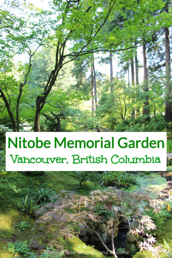 Nitobe Memorial Garden: The Nitobe Memorial Garden on the University of British Columbia campus in Vancouver, British Columbia, Canada is considered to be one of the most authentic Japanese gardens in North America and among the top five outside Japan