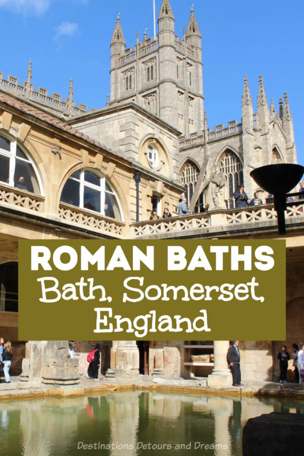 Roman Baths Museum in Bath, Somerset, England: explore Britain's Roman period at temple ruins