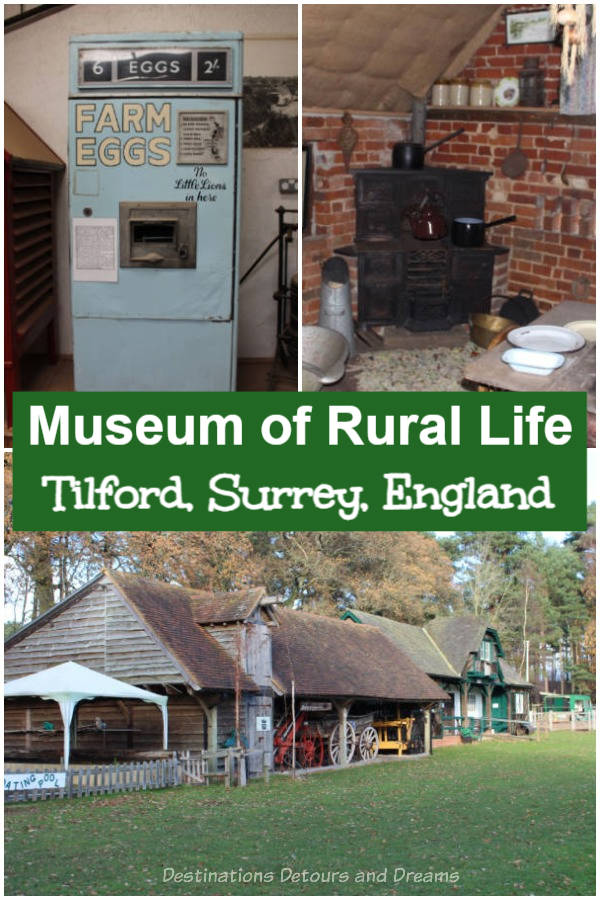 Museum of British Rural Life: The Rural Life Centre in Tilford, Surrey has the largest countryside historical collection in England's South