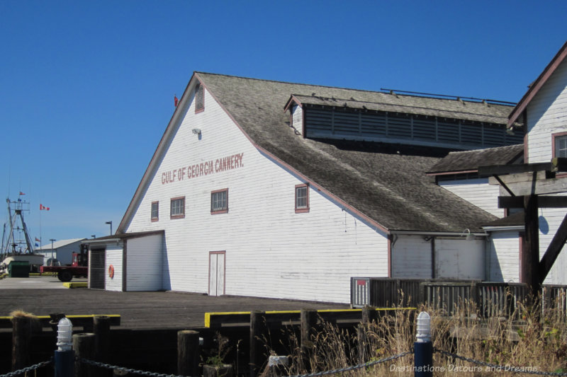 Exterior of Gulf of Georgia Cannery