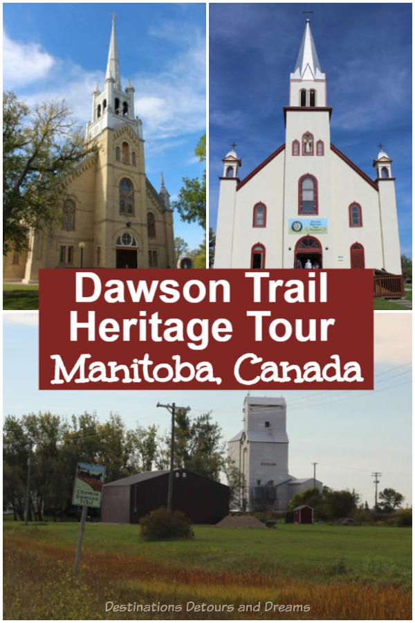 Winnipeg Day Trip: Dawson Trail Heritage Tour. A self-driving tour along a portion of the Dawson Trail in Manitoba explores the historic legacy of the first all-Canadian route linking the early Dominion of Canada to the West.