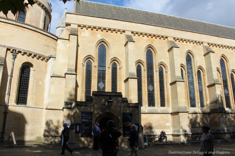 Side of London's Temple Church