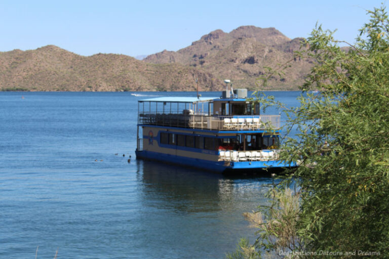 Sailing Saguaro Lake on the Desert Belle