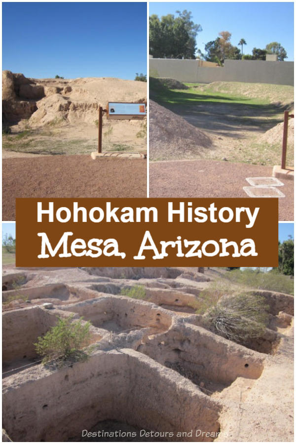 Hohokam History in Mesa Arizona at Mesa Grande Cultural Park and Park of the Canals