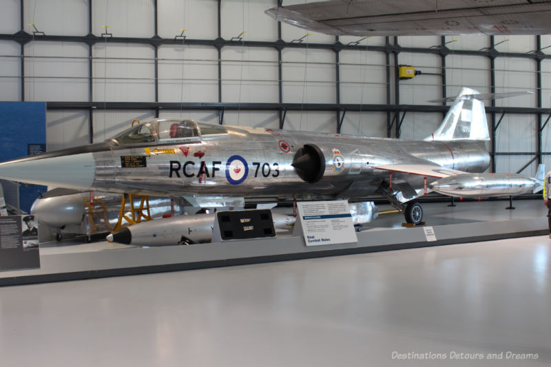 RCAF Plane on display at the Royal Aviation Museum of Western Canada