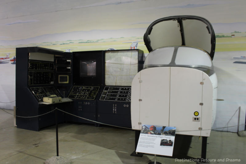 G11C Operational Flight Trainer in the Snowbirds Gallery at Moose Jaw Western Development Museum