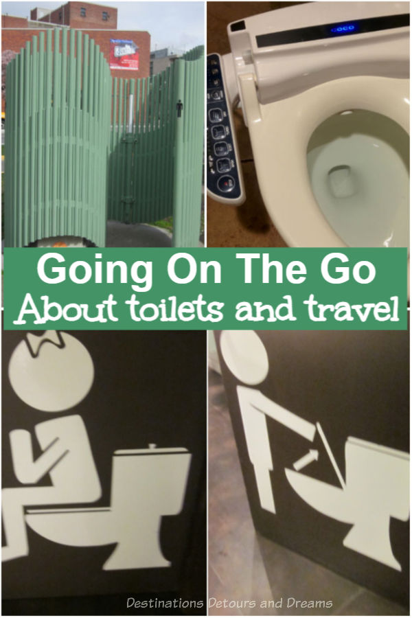 Going on the Go - About toilets and travel, different types of toilets, finding facilities, accessible facilities