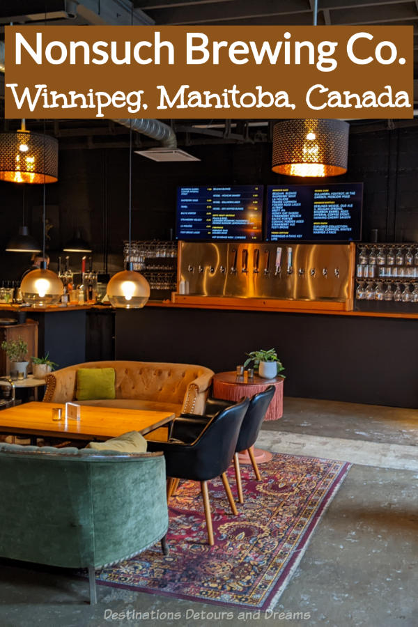 A Visit To Nonsuch Brewing Taproom In Winnipeg, Manitoba: Nonsuch Brewing Co. in Winnipeg, Manitoba, Canada offers Belgian-style beer and tasty food in its centrally-located taproom
