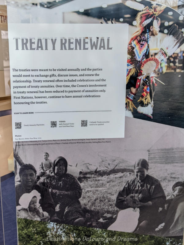 Information panel on Canadian treaty renewal