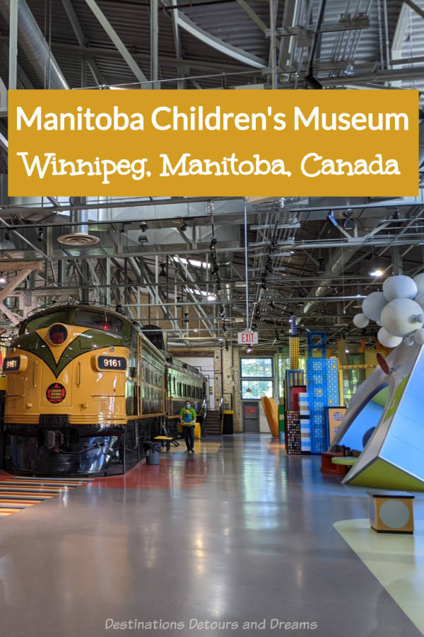 Manitoba Childrens Museum in Winnipeg The Manitoba Children's Museum in Winnipeg, Manitoba, Canada offers creative learning and fun for children under 10 years of age