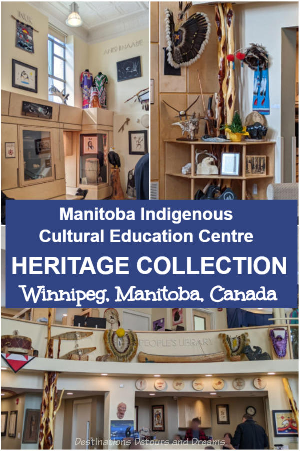 Manitoba Indigenous Cultural Education Centre Heritage Collection - Indigenous art and cultural artifacts on display in Winnipeg, Manitoba, Canada