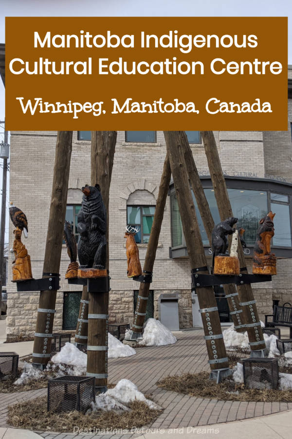 Manitoba Indigenous Cultural Education Centre Heritage Collection - Indigenous art and cultural artifacts on display in Winnipeg, Manitoba, Canada