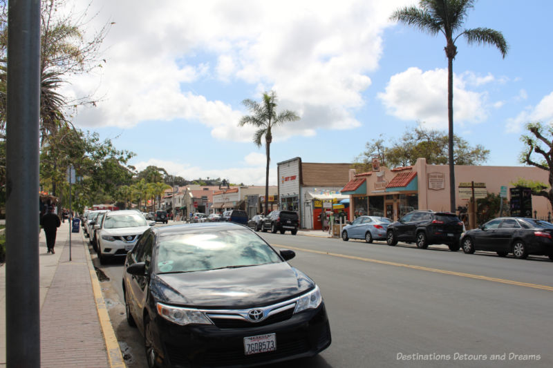 Street in Old Town San Diego